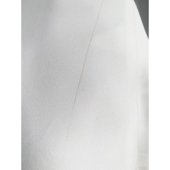 Cushnie and Ochs Ivory Crepe "Choker" top, size 8 (fits 6/8) ** AS IS ** - Picture 8 of 14